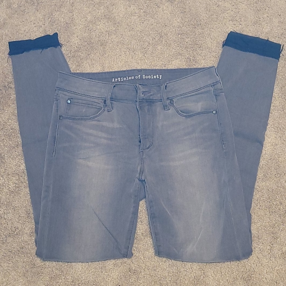 Articles of Society gray jeggings